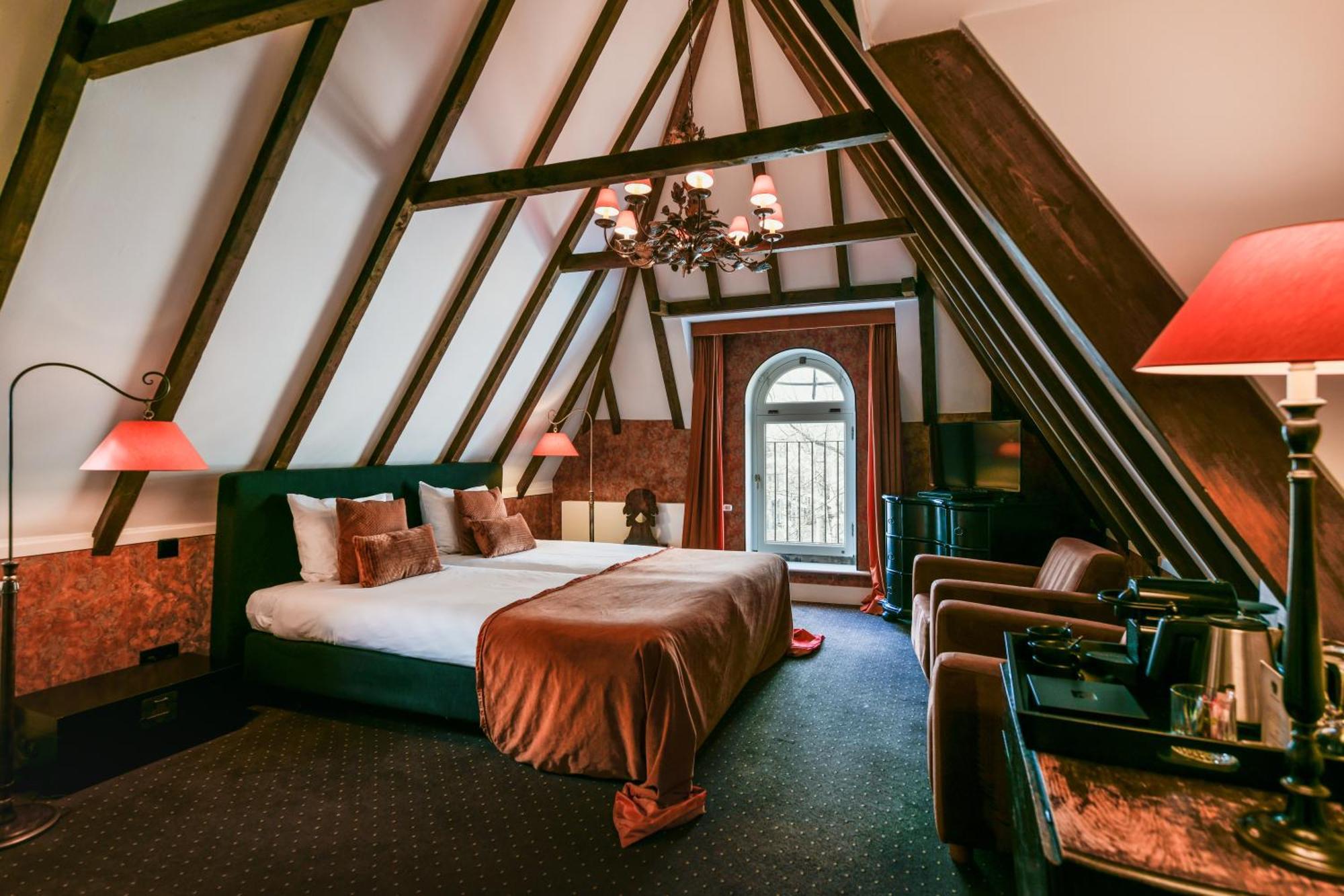 Grand Boutique Hotel-Restaurant Huis Vermeer Deventer Rom bilde